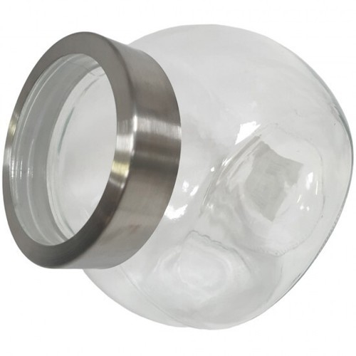 Glass candy jar - 2x, screw