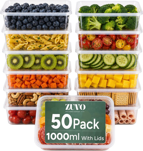 Plastic food containers - food, with