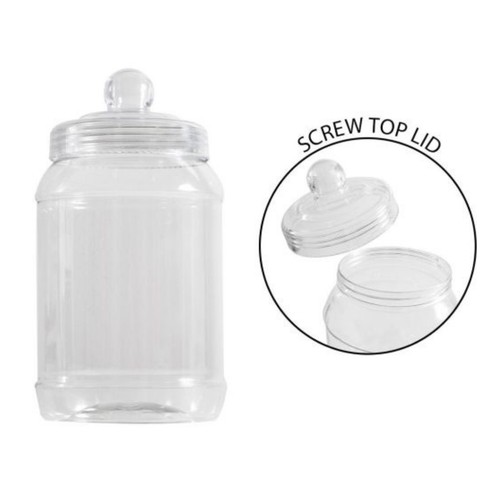 Large sweet jar 1300ml clear - 1300ml,