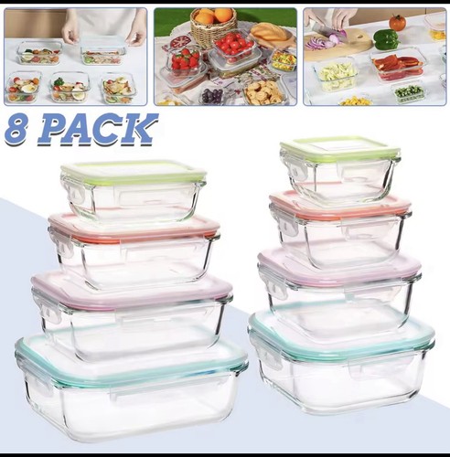 Packs glass lunch box - 8,