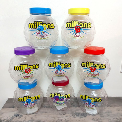 Millions sweet jars empty 8 - millions,