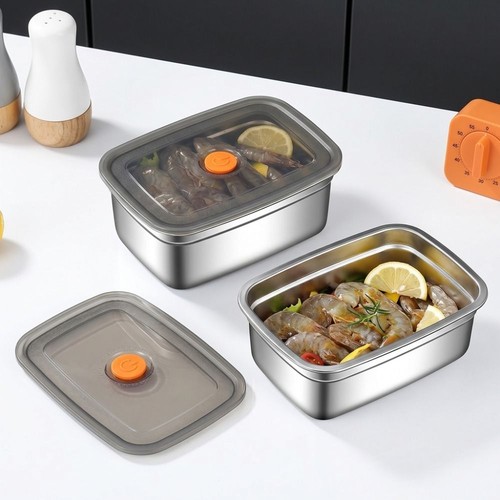 Stainless steel fresh keeping - steel, fresh-keeping