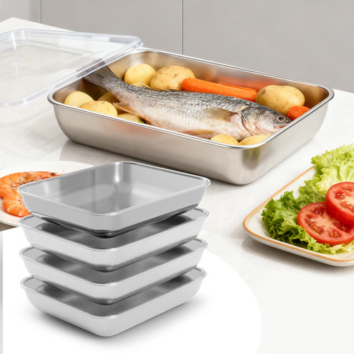 Large food storage box - 4x,