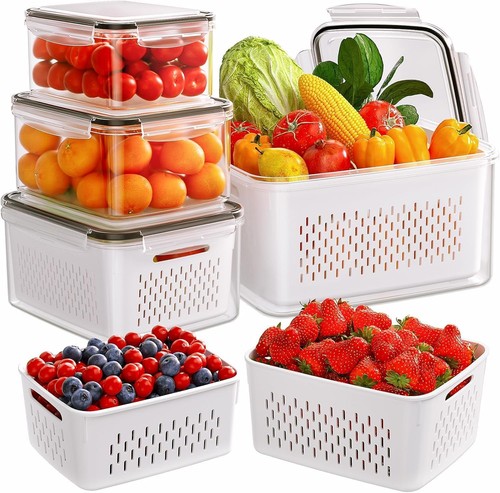 Fresh food storage containers - food,