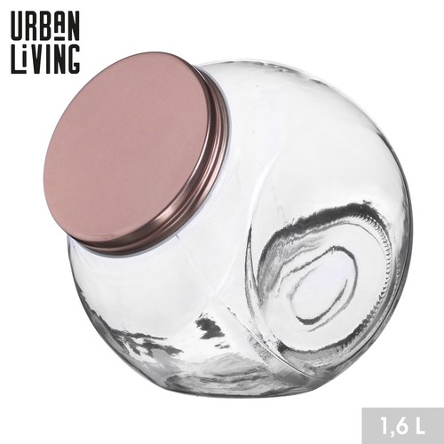 Copper lid glass - 2x, 1.6l