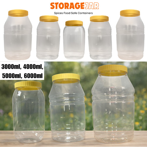 Clear plastic storage - plastic, with