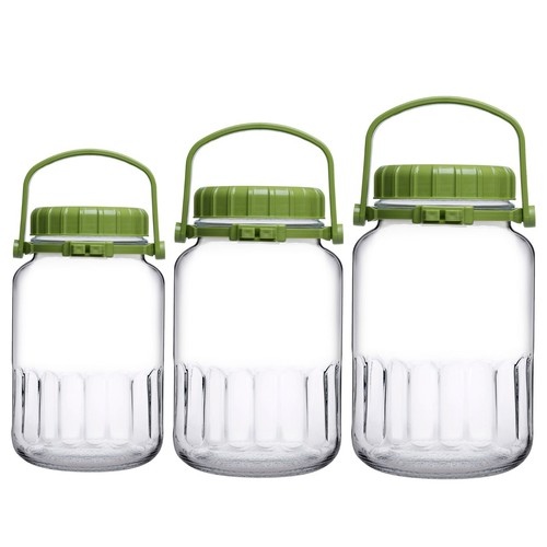 Pasabahce clear glass food jar - pasabahce,