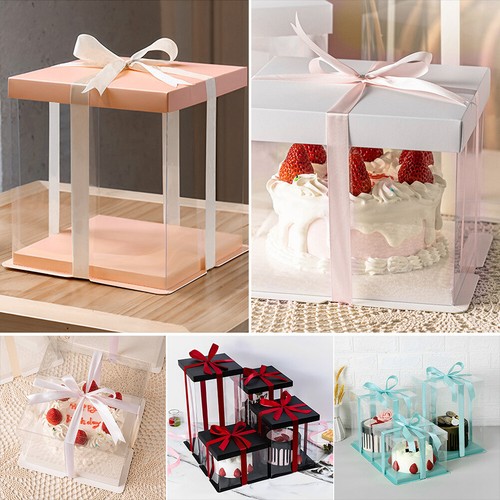 Transparent gift container for - transparent,