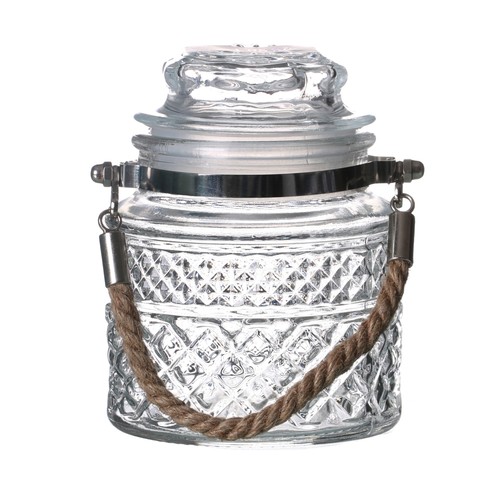 Storage jar decorated - jar,